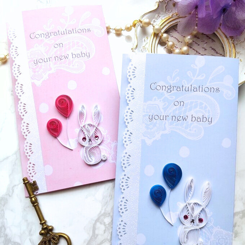 クイリング/お祝い袋／ご祝儀袋/ポチ袋 特別なお祝いに！クイリングのご祝儀袋＊Neoシックレッド ご祝儀