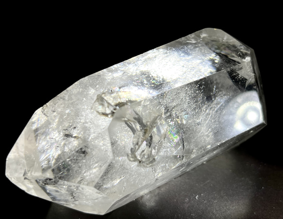 レインボークォーツ✨　クリスタル　水晶　ダブルポイント　エンジェルブレッシング 12枚目の画像