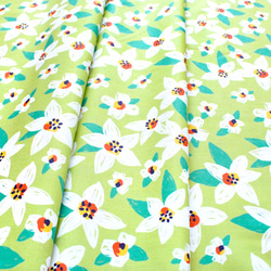 カットクロス Paintbrush Studio Fabrics Citrus House Blossom 4枚目の画像