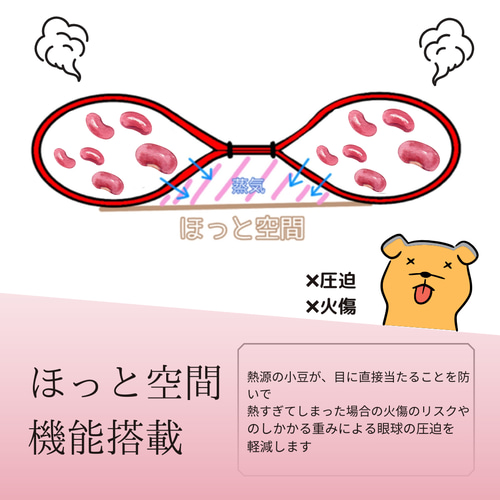 ドクターモデル【S】ほっとわんだーアイマスク☆犬のアイマスク