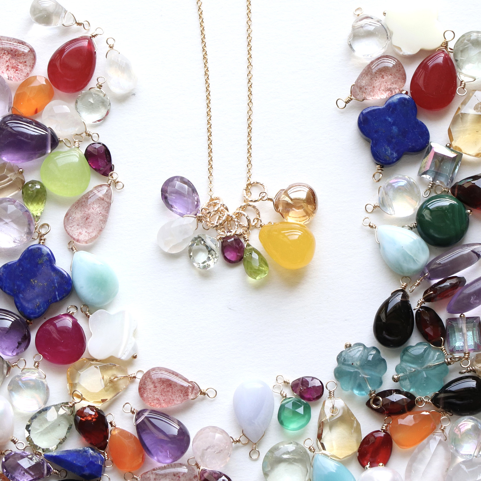 14kgf 天然石♡しゃらしゃらチャーム◝✩ 14kgf 天然石♡しゃらしゃらチャーム◝✩ 【公式通販】