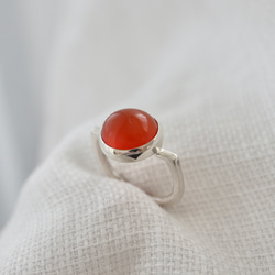 [petit tomatoes風味のcarnelian]ring 3枚目の画像