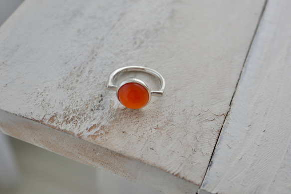 [petit tomatoes風味のcarnelian]ring 6枚目の画像