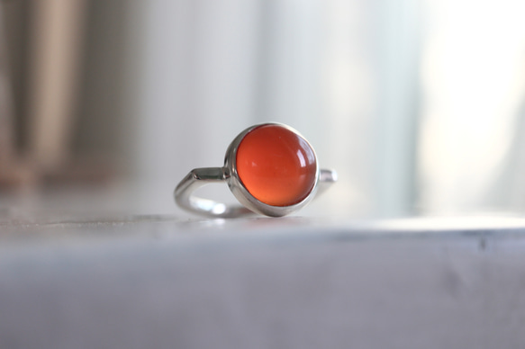 [petit tomatoes風味のcarnelian]ring 2枚目の画像