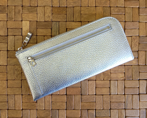 [新品] LUPO シルバーカラー 長財布 上品 軽量 155.5グラム￼ 7503b262bbedbdca07d199070c86d1