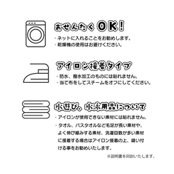 ビッグお名前アイロンシート　大きなお名前シート　マークが選べるお名前シート　入園準備　保育園　幼稚園　名入れ 12枚目の画像