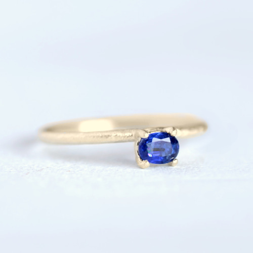 K10YG】カイヤナイトのピンキーリング 指輪・リング HARUKA jewelry 