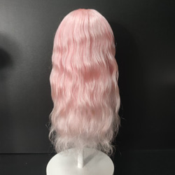 bjd人形 弾性ヘアネット バービーパウダー ミディアムパート ゴム付きヘアネット シミュレーション頭皮　髪 1/４ b 2枚目の画像