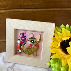 刺繍フレーム タツノオトシゴ 壁掛け 壁飾り インテリア 雑貨 その他