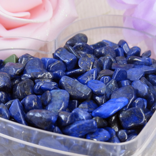 お得品】ラピスラズリ さざれ石 浄化用75g 中粒 お守り 紺色 ネイビー