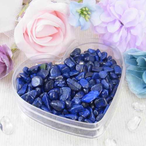 お得品】ラピスラズリ さざれ石 浄化用75g 中粒 お守り 紺色 ネイビー
