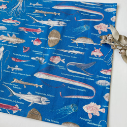 ランチョンマット　ランチマット　男の子　女の子　海の生き物　リュウグウノツカイ　深海魚　図鑑 4枚目の画像