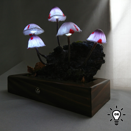 チシオタケのランプ3（血潮） スタンドライト・テーブルランプ Darwin  