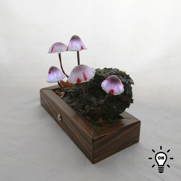 チシオタケのランプ3（血潮） 血潮