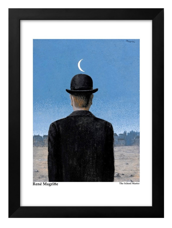 1-10589 ポスター 絵画 A3サイズ『ルネ・マグリッド』アート