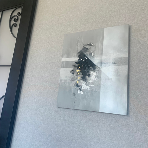 現代アート 53×45.5㎝ 大きめ モダン 絵画 原画 抽象画 アート