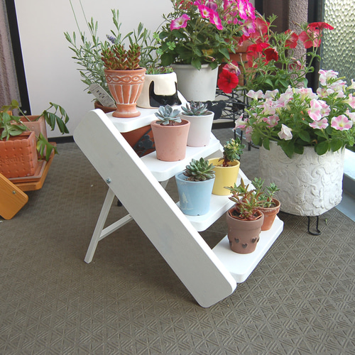 木製ラダーラック 多肉・観葉植物台 その他インテリア雑貨 green