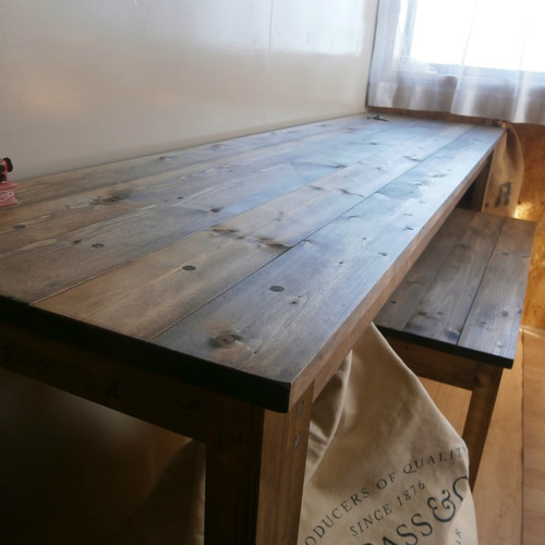 ハンドメイド ミシン台・作業机 180cm 【 EB 】＊am様オーダー品