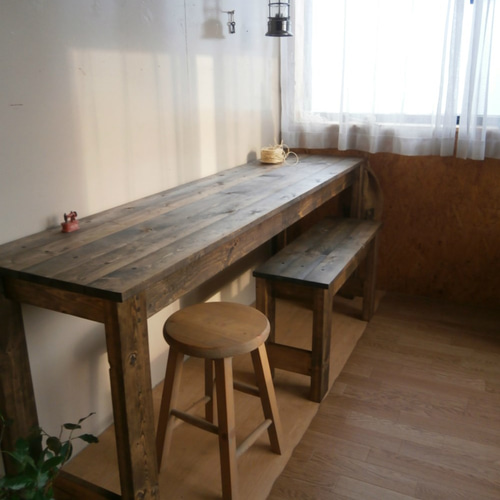 ハンドメイド ミシン台・作業机 180cm 【 EB 】＊am様オーダー品