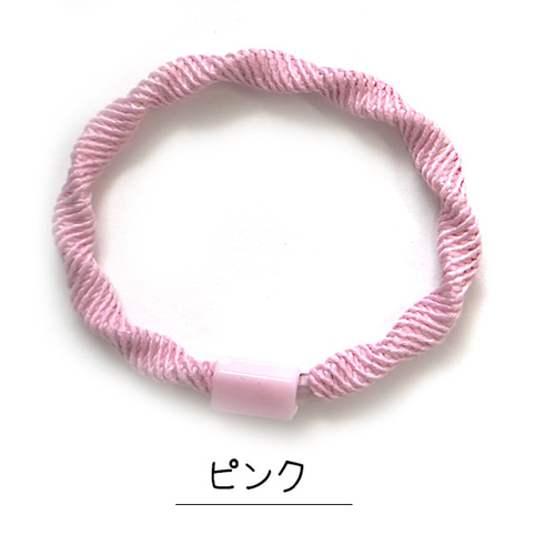 ヘアゴム ねじり ツイスト 全5色 アクセサリー ハンドメイド