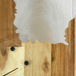 犬形時計　マルチーズsmall【木製（アカシア集成材）】（置き・掛け兼用） 10枚目の画像