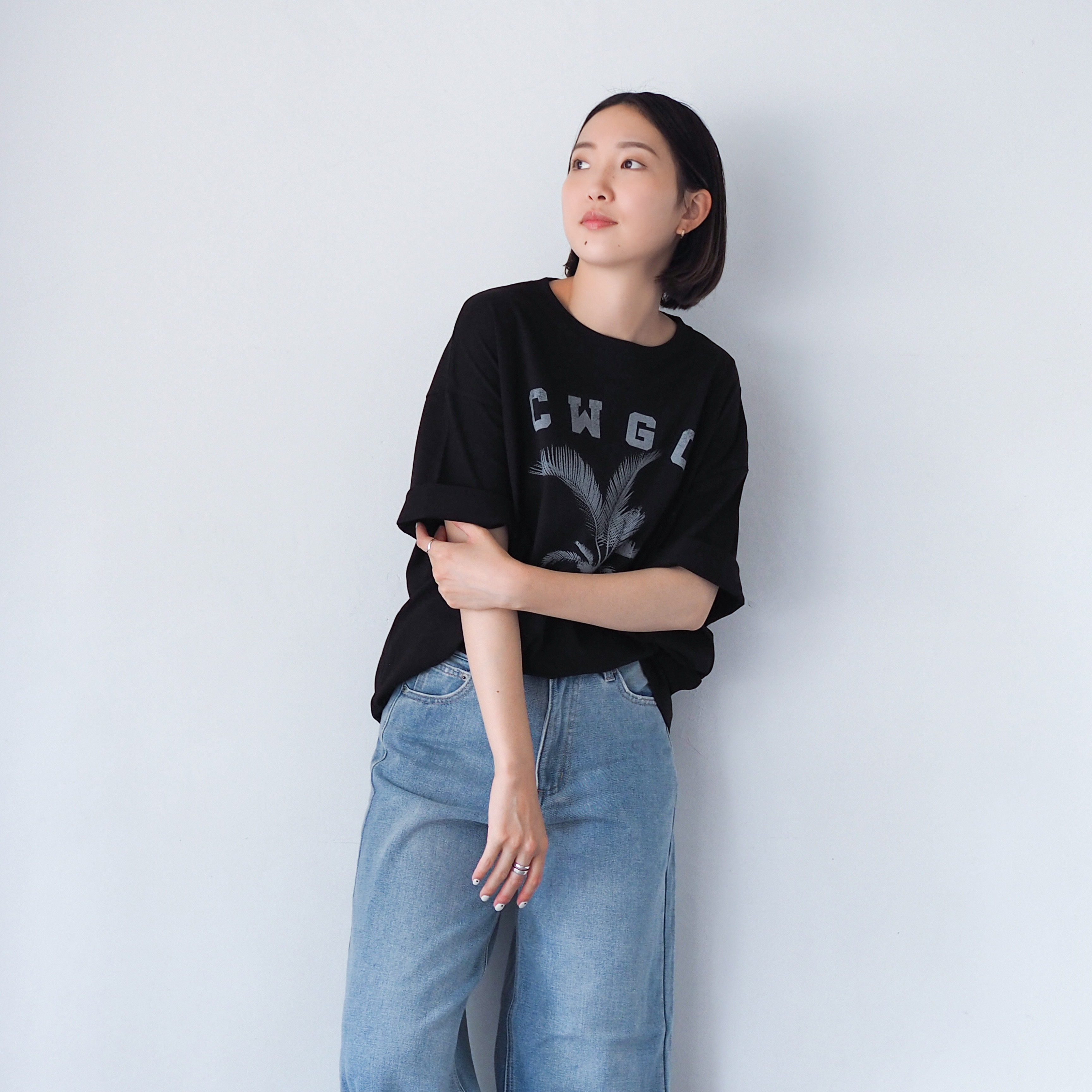 Vacation Tee ブラック(半袖Tシャツ)