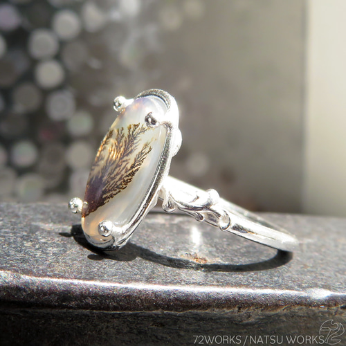 デンドリティック　アゲートリング デンドリティック アゲートリング / Dendritic Agate Ring 5b