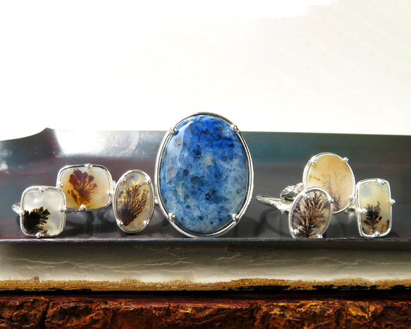 デンドリティック アゲートリング / Dendritic Agate Ring 5f 6枚目の画像