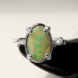 エチオピア オパール リング / Ethiopian Opal Ring 5b 7枚目の画像