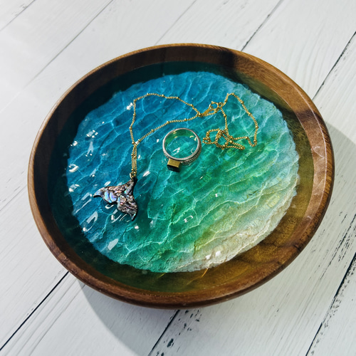 海の水面トレイ その他インテリア雑貨 liberte818 通販 15997828