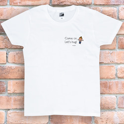 tシャツ　Tシャツ　プレゼント　ロゴTシャツ　Tシャツ　おしゃれTシャツ　白ティー　シンプルTシャツ　シンプルTシャツ 2枚目の画像