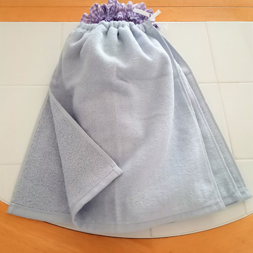 2重】 タオルエプロン おりこうエプロン 3枚セット ☆シンプル  