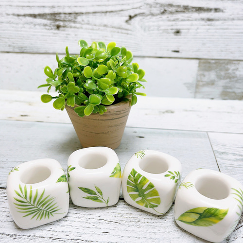 お洒落な柄歯ブラシスタンド バス・トイレ・洗面用品 fuminaga0503