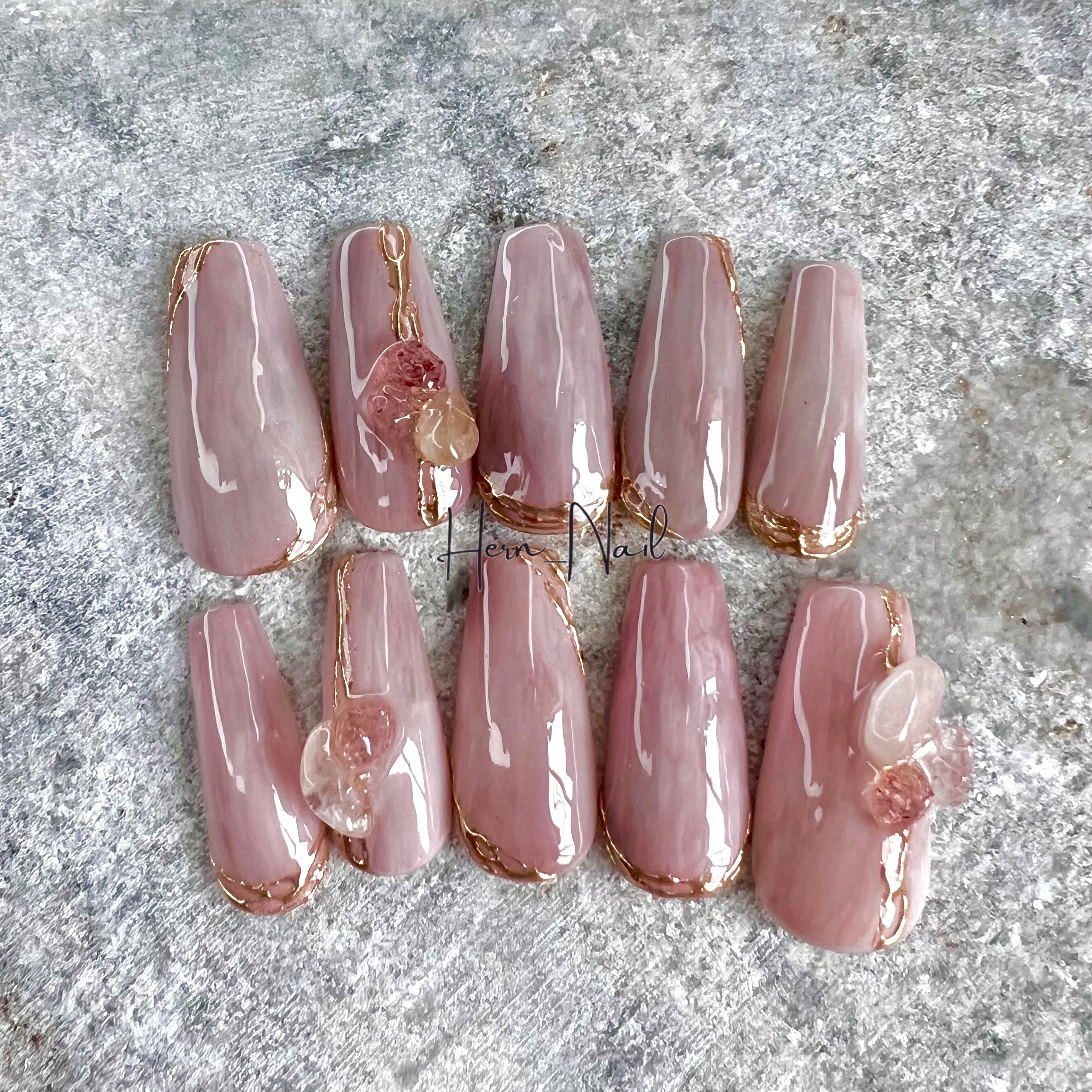 Rose nail様ネイルチップ 見積もり