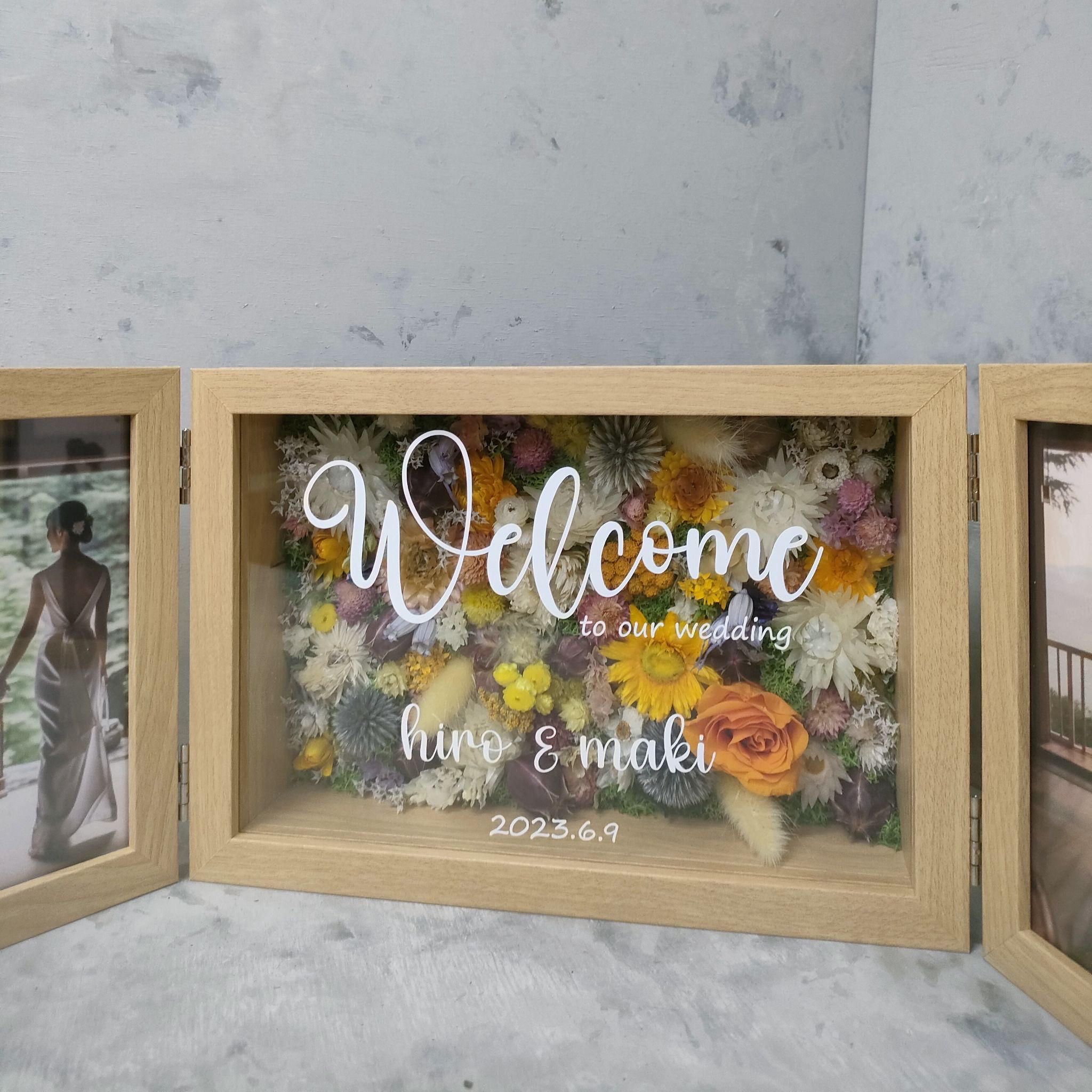 ウェディングフォトフレーム　写真たて