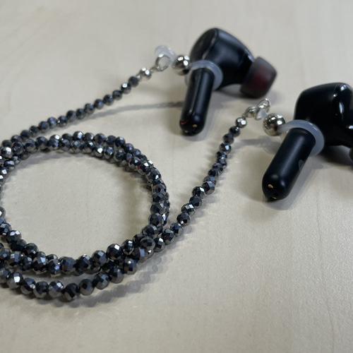 男女 メガネチェーンorイヤホンストラップ✳︎テラヘルツ ネック