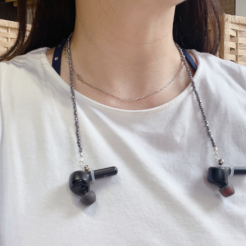 男女 メガネチェーンorイヤホンストラップ✳︎テラヘルツ ネック