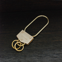 真鍮小判カンウォレットチェーン – WC05-40 キーリング MIHARU LEATHER