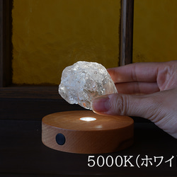 Light Base (maru-birch-5000K)　ライトベース 丸 バーチ ホワイトの光 1枚目の画像