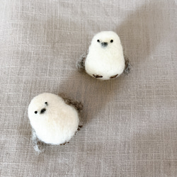 雪の妖精 シマエナガ 羊毛フェルト 雪の妖精】シマエナガを作ってみた【シマエナガ】 - YouTube