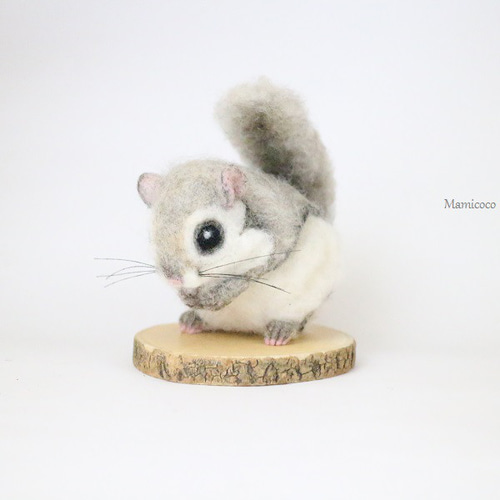 くど様オーダー作品 モモンガ 羊毛フェルト Mamicoco 通販