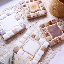 オーダー受付中】ミナペルホネン✳︎タイルの鍋敷き 鍋敷き Moo. 通販