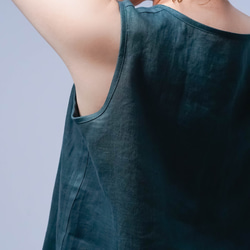 [wafu] 亞麻背心 追求舒適感的人 敏感肌膚 女式亞麻背心 / Korai Nato p017d-kou1 第16張的照片