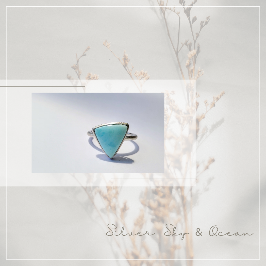 sky＆oceanリング　完全手作り限定1点 13,797円