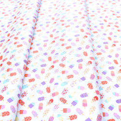 カットクロス Camelot Fabrics IceCream Blossoms Floral Ice Pop Toss 4枚目の画像