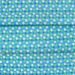 カットクロス Camelot Fabrics Feelin' Fruity 30200206-1 Apples Blue 6枚目の画像