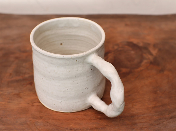 コーヒーカップ（白マット）　yc-060 3枚目の画像