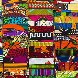 ハギレセット＊40枚組  生地  アフリカ布 アフリカン 小物作り ハンドメイド 手作り 手芸用品 布 カットクロス 4枚目の画像