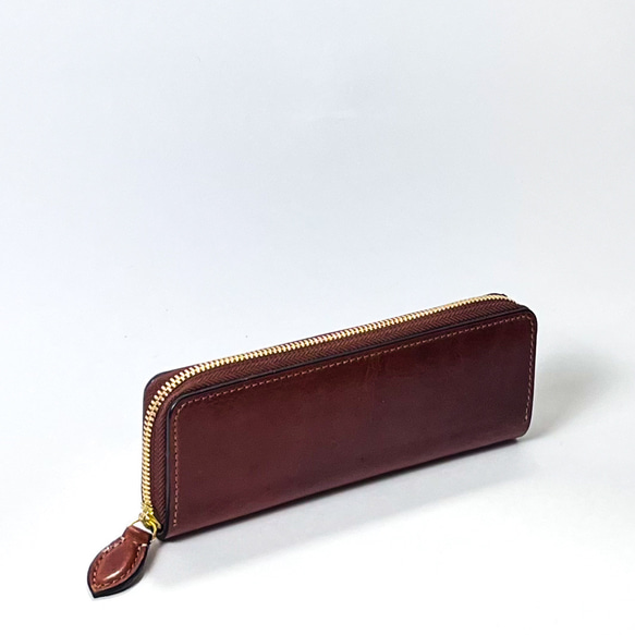セール(SALE)開催中！ファッション通販 ラウンドジップペンケース／ブラウン 通販 WhiteWood ペンケース 筆記具