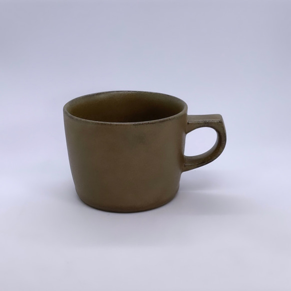 波佐見焼　カフェシリーズ　手作り土物　ローカップ　tomofac 3枚目の画像